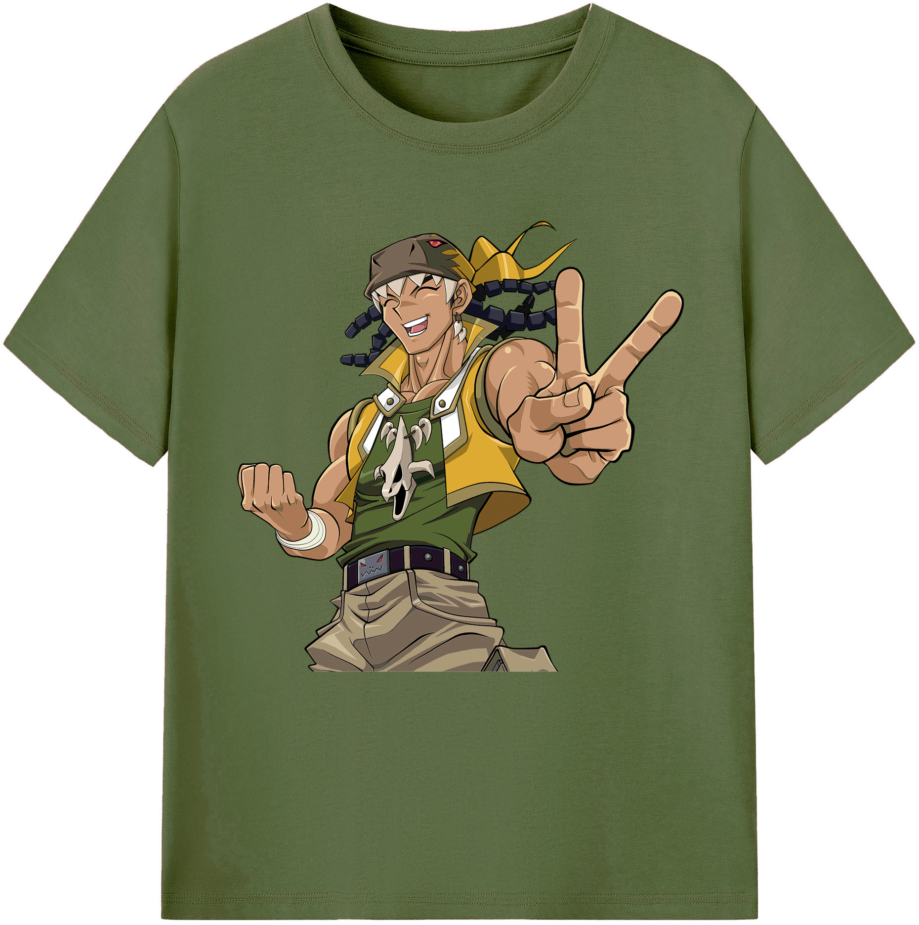 （画像用） 遊☆戯☆王 Yu-Gi-Oh! 綿100％半袖Tシャツ（フロントプリント）